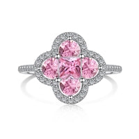 خاتم Signature Jewelry الوردي المتلألىء