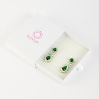 Royal Green Drop Earrings