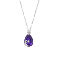 Amethyst Elegance Necklace by Signature Jewelry