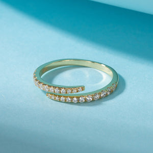 Signature Jewelry 925 Sterling Silver Open Wrap Ring