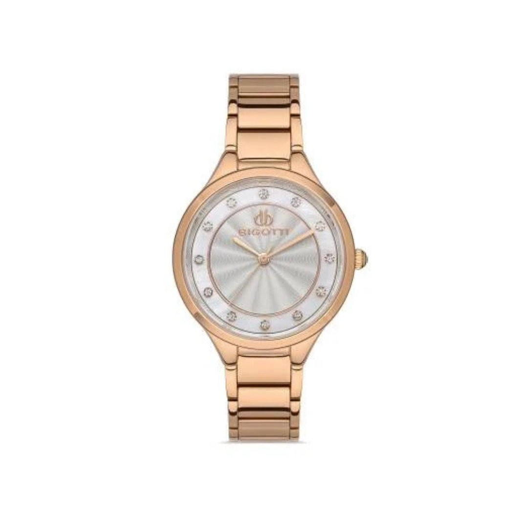 Bigotti Milano BG.1.10432-5 Women's Watch with Stone-Embellished Dial