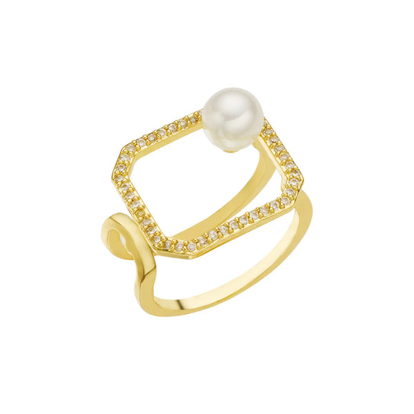 Golden Aura Ring by Signature Jewelry