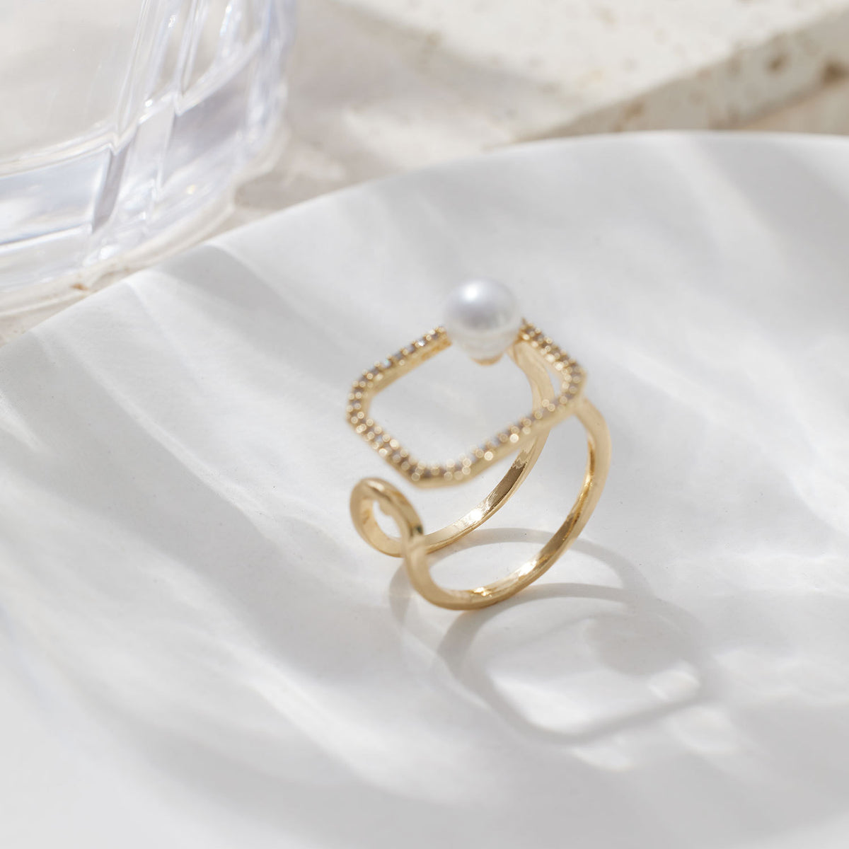 Golden Aura Ring by Signature Jewelry