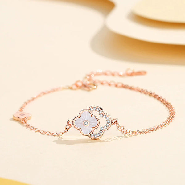 Luna Bloom Bracelet – 925 Sterling Silver by Signature Jewelry