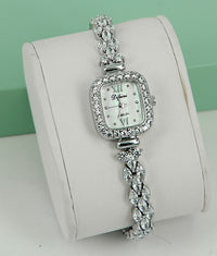 Difeini Women's Luxury Watch - Elegant Zircon Bracelet Design
