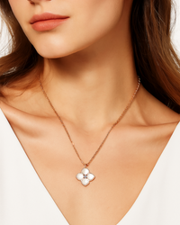 Petal Grace Necklace – 925 Sterling Silver by Signature Jewelry