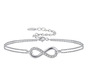 Infinity Silver Bracelet By Signature Jewelry