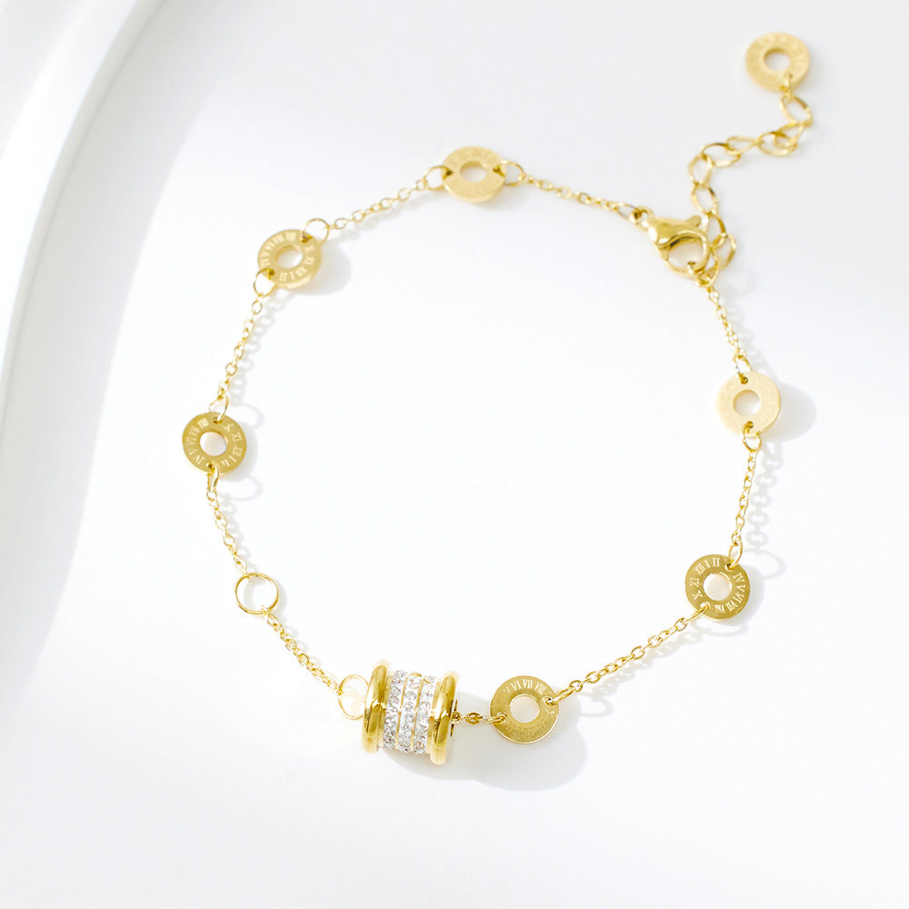 سوار الانسجام الدائري الذهبي – Signature Jewelry