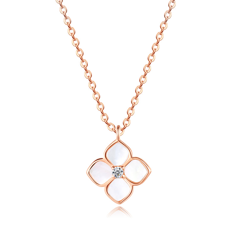Petal Grace Necklace – 925 Sterling Silver by Signature Jewelry