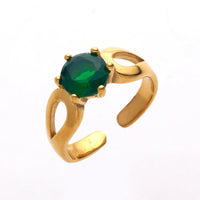 Emerald Glow Ring by Signature Jewelry