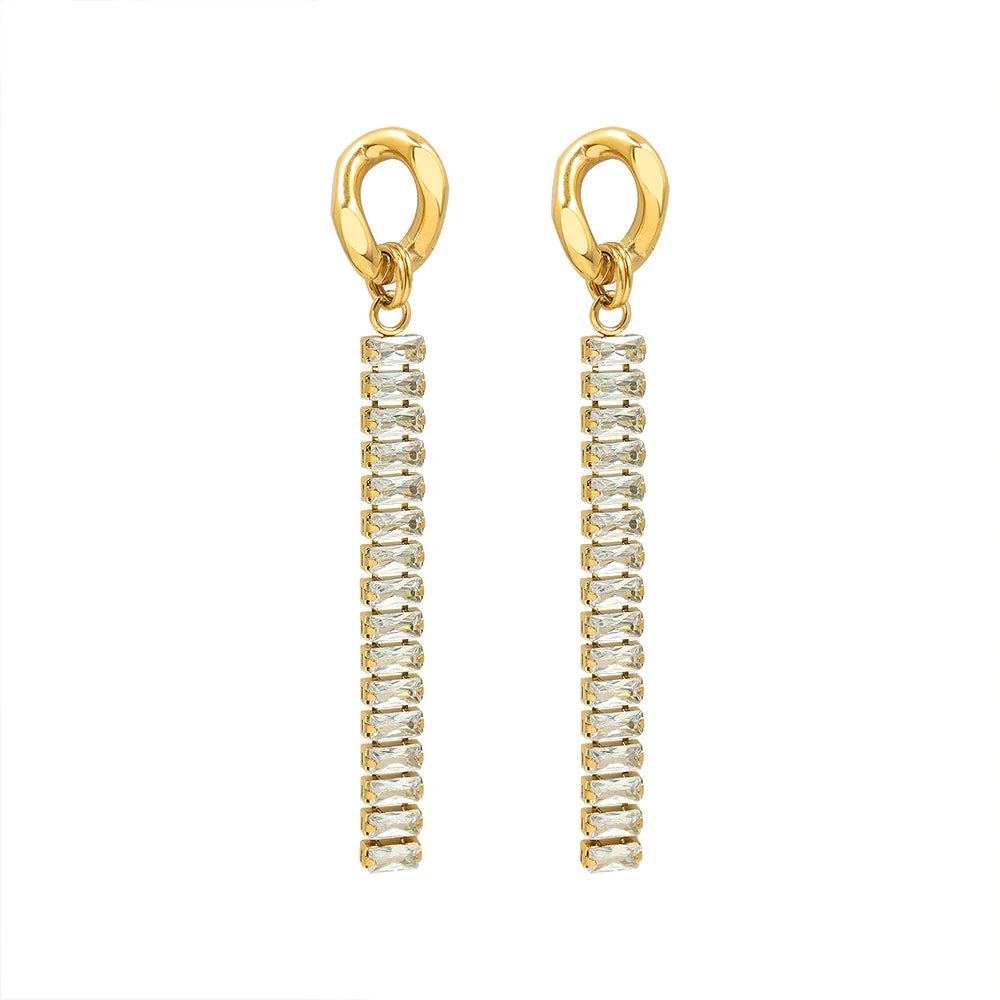 Radiant Cascade Earrings – Signature Jewelry