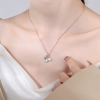 Luna Bloom Butterfly Necklace – 925 Sterling Silver by Signature Jewelry