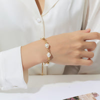 سوار سحر اللؤلؤ الذهبي – Signature Jewelry