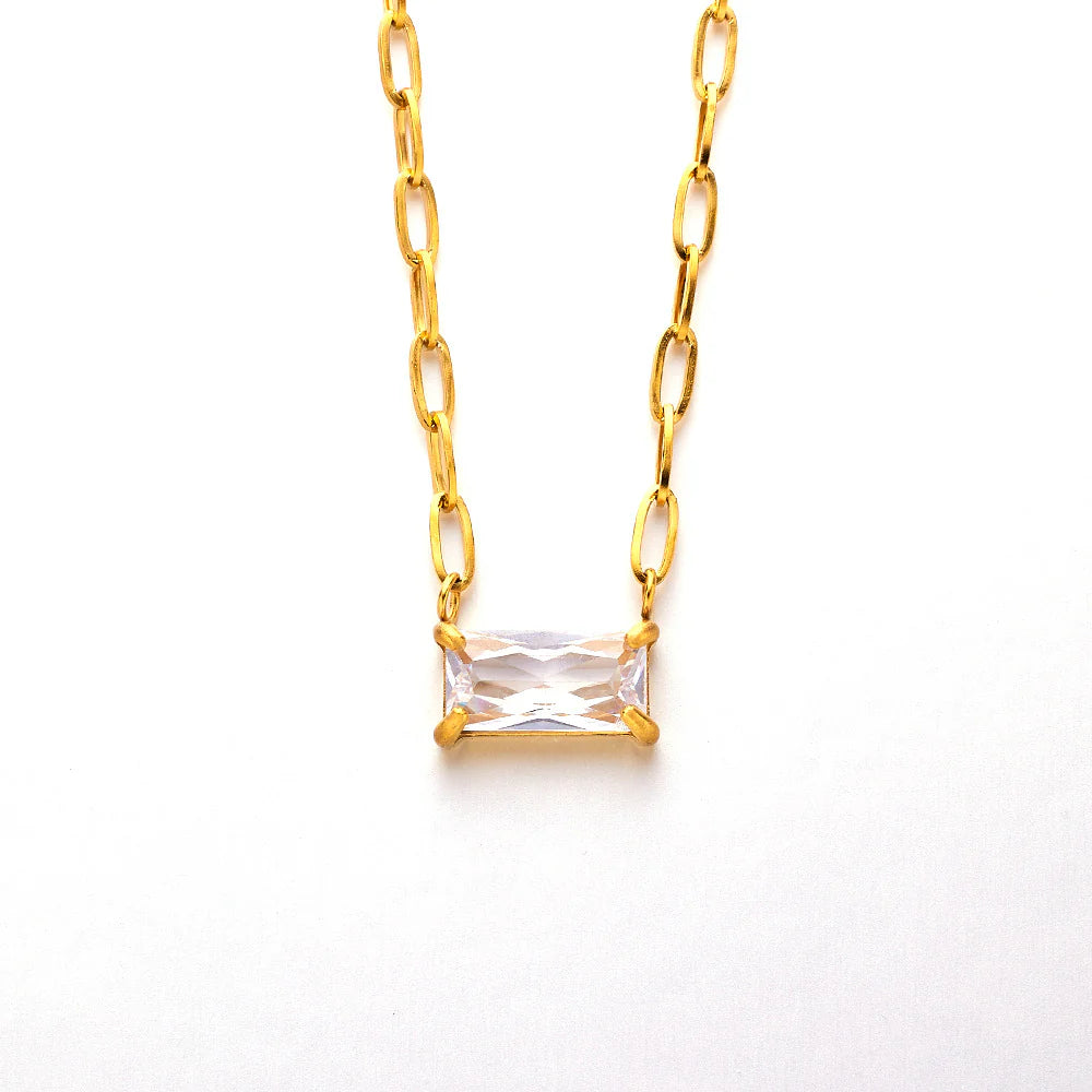 Radiant Prism Necklace – Signature Jewelry