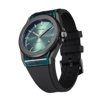 D1 Milano Men's Watch with Green Sunray Dial
