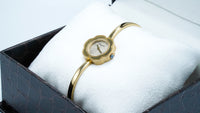 Salvatore Ferragamo Fiore Gold-Tone Ladies Dress Watch