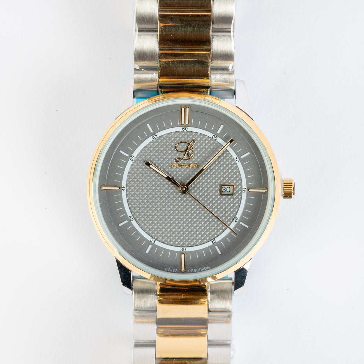 Louis Cardin Men's Classic Two-Tone Watch
