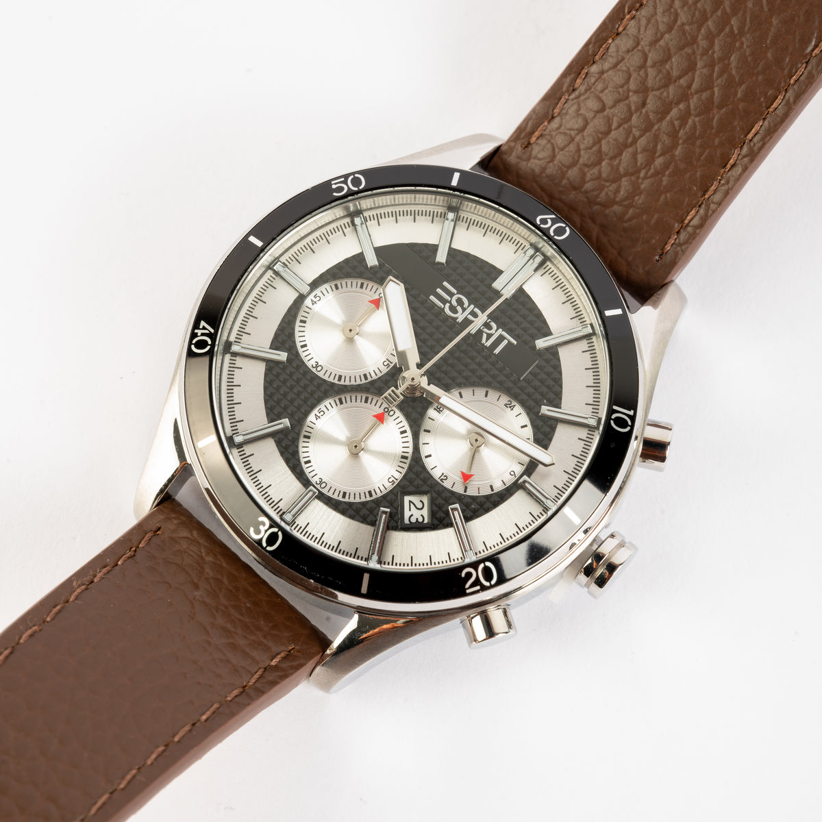 Esprit Logan Men’s 42mm Fashion Black Dial Watch