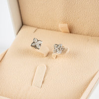 Floral Radiance Diamond Earrings