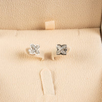 Floral Radiance Diamond Earrings