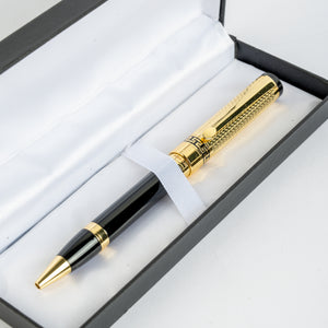 Signature Prestige Ballpoint Pen – Black & Gold