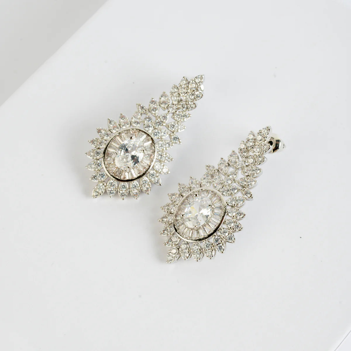 Radiant Luxe Statement Earrings By Signature Jewelry