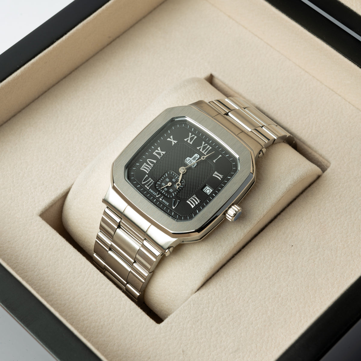 JBR Men's Quartz Watches - Black Dial