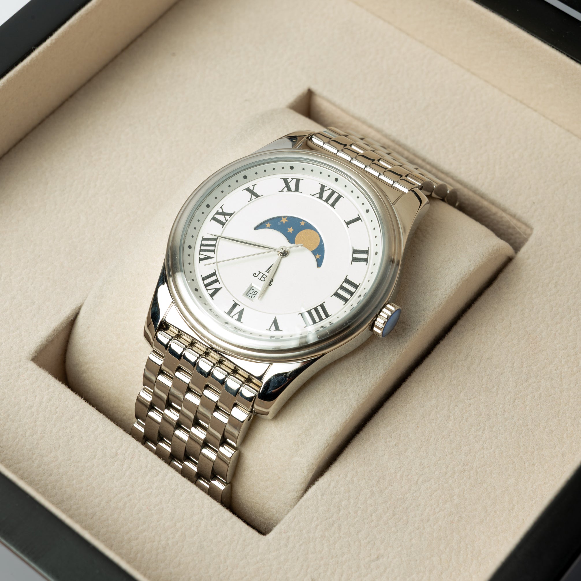 JBR Quartz Watch – Moon Phase – Signature Jewelry Gifts