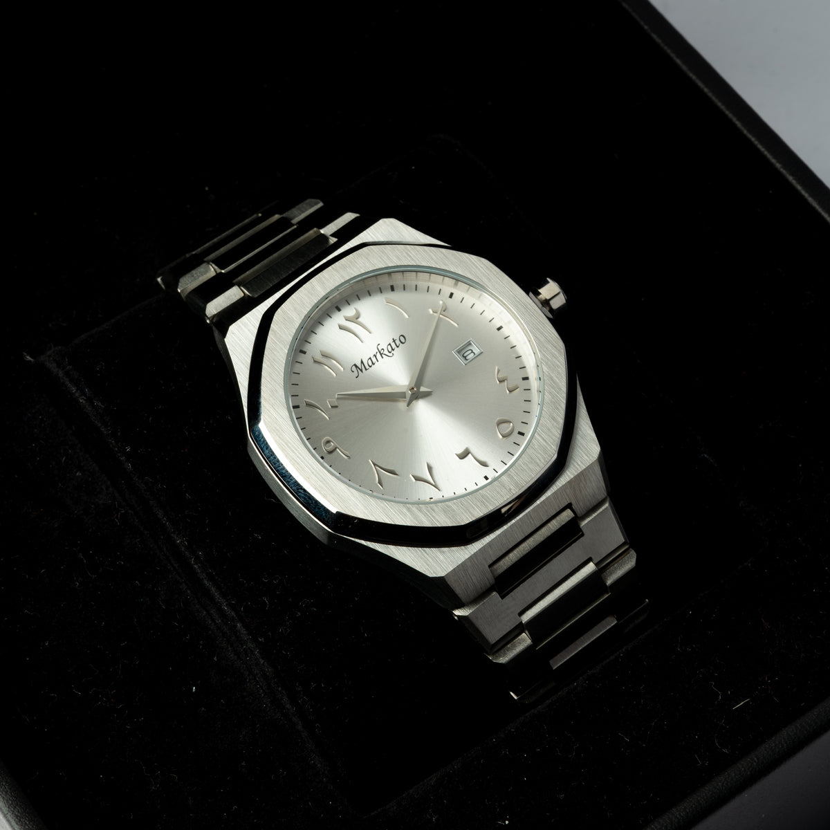 Markato Men’s Quartz Watch – Arabic Edition
