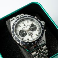 Daniel Klein : Men's Chronograph Watch Silver Stainless Steel