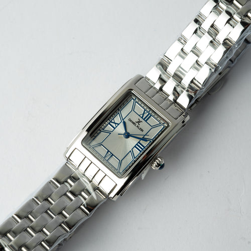 Daniel Klein – Women's Rectangular Silver Watch