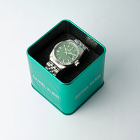 Daniel Klein : Premium Men's Analog Watch Silver Stainless Steel