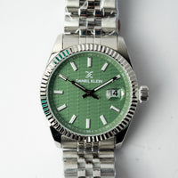 Daniel Klein : Premium Men's Analog Watch Silver Stainless Steel