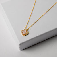 Blush Bloom Pendant Necklace – 925 Sterling Silver by Signature Jewelry