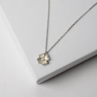 Signature Jewelry Clover Heart Pendant Necklace – 925 Sterling Silver