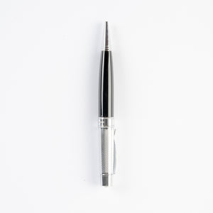 Central Classic Black and Silver Ballpoint Pen