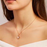 Signature Jewelry Rose Blossom Pendant Necklace