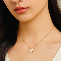 Radiant Clover Necklace – 925 Silver By Signature Jewelry