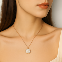 Signature Jewelry Four-Leaf Clover Pendant Necklace