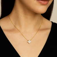 Signature Jewelry Radiant Floral Pendant