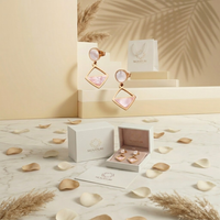 Blush Harmony Earrings – Signature Jewelry