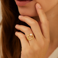Golden Aura Ring by Signature Jewelry