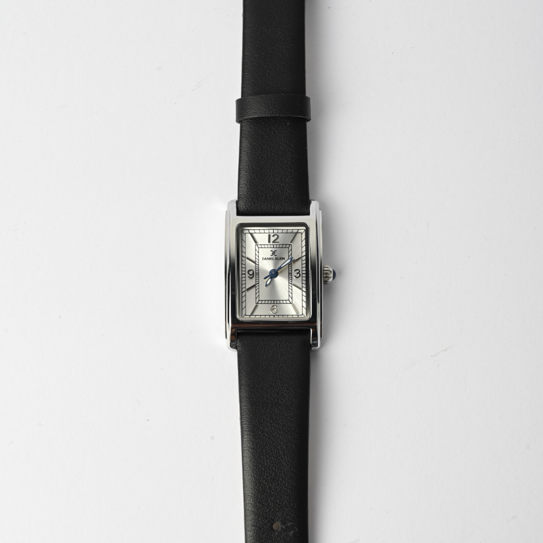 Daniel Klein Women’s Classic Sunray Leather Watch