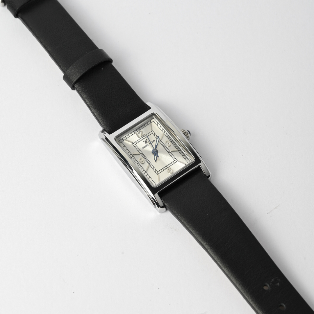 Daniel Klein Women’s Classic Sunray Leather Watch