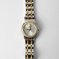 Refined Gold Accent Watch by Bigotti