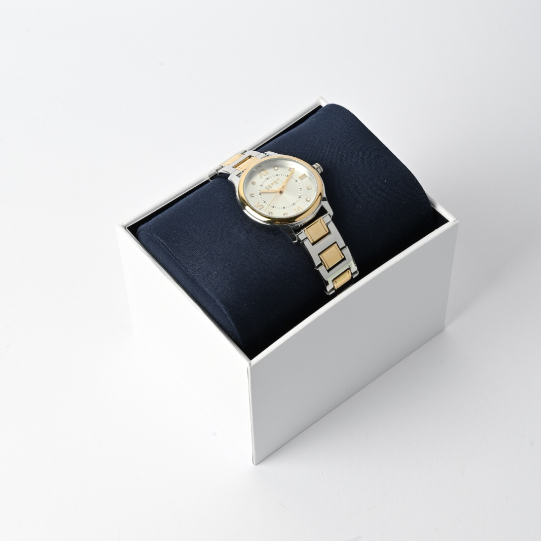 Esprit Women’s Analog Watch – Silver Dial & Multi-Color
