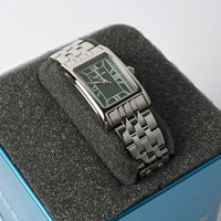 Daniel Klein Women’s Green Rectangular Analog Watch