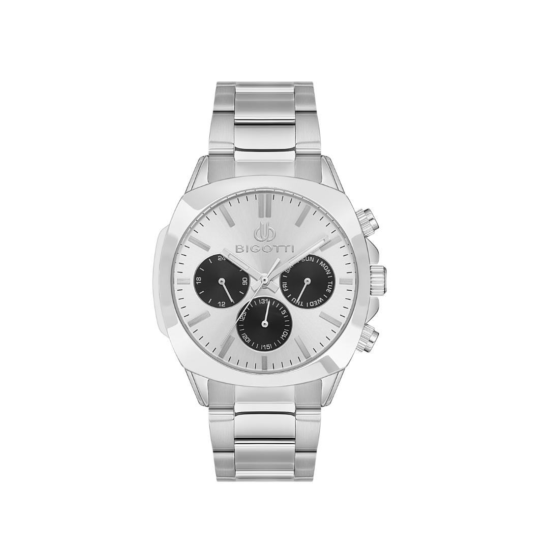Bigotti Milano Men’s Stainless Steel Strap Watch