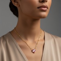 Blush Heart Necklace – Signature Jewelry