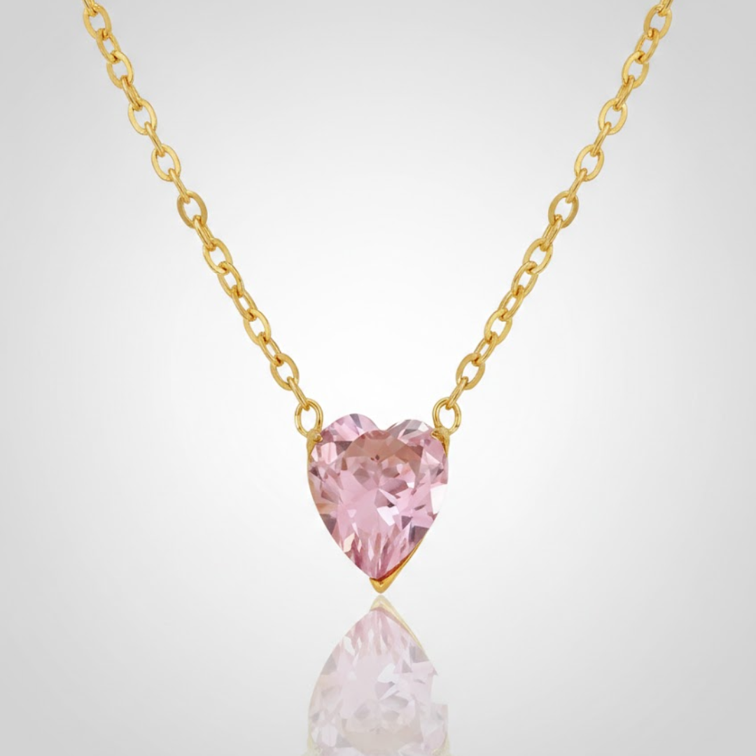 Blush Heart Necklace – Signature Jewelry